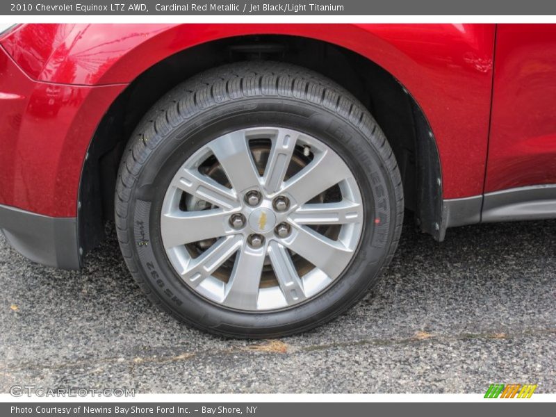 Cardinal Red Metallic / Jet Black/Light Titanium 2010 Chevrolet Equinox LTZ AWD