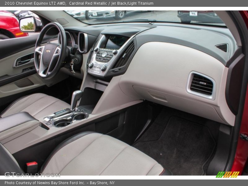 Cardinal Red Metallic / Jet Black/Light Titanium 2010 Chevrolet Equinox LTZ AWD