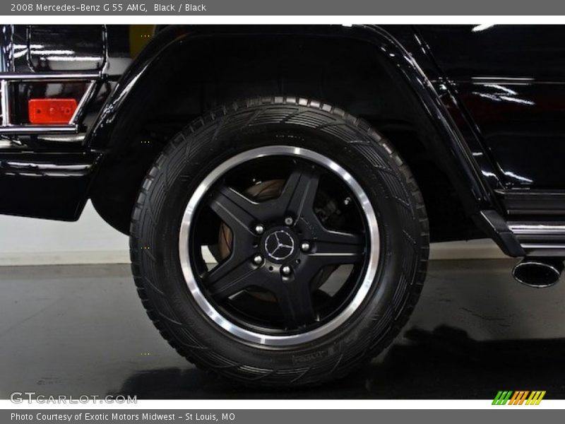 Black / Black 2008 Mercedes-Benz G 55 AMG