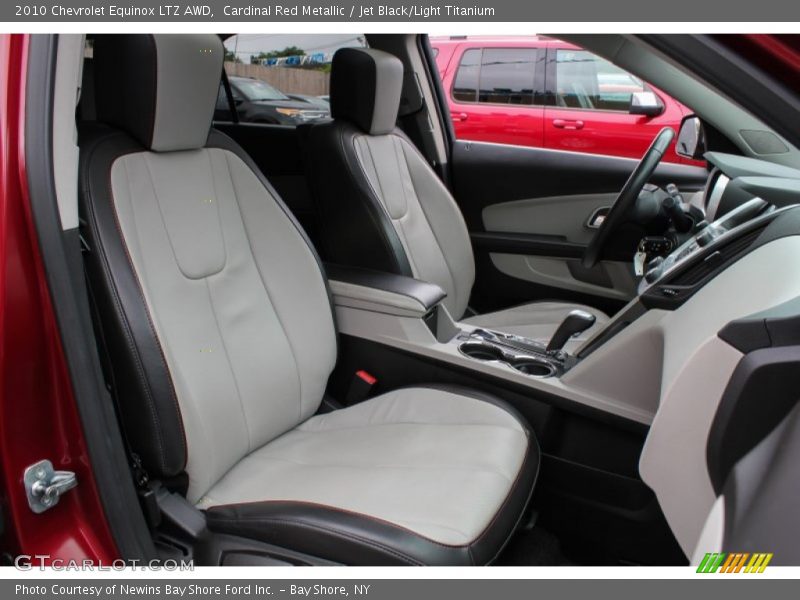 Cardinal Red Metallic / Jet Black/Light Titanium 2010 Chevrolet Equinox LTZ AWD