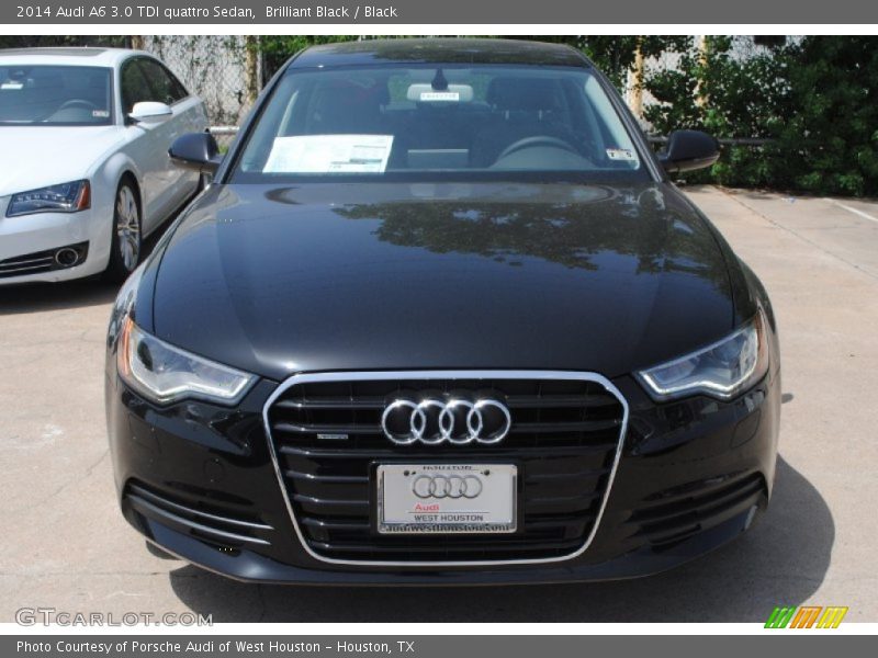 Brilliant Black / Black 2014 Audi A6 3.0 TDI quattro Sedan
