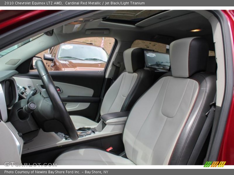 Cardinal Red Metallic / Jet Black/Light Titanium 2010 Chevrolet Equinox LTZ AWD
