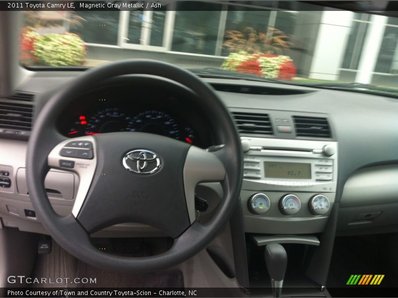 Magnetic Gray Metallic / Ash 2011 Toyota Camry LE