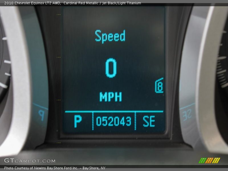 Cardinal Red Metallic / Jet Black/Light Titanium 2010 Chevrolet Equinox LTZ AWD
