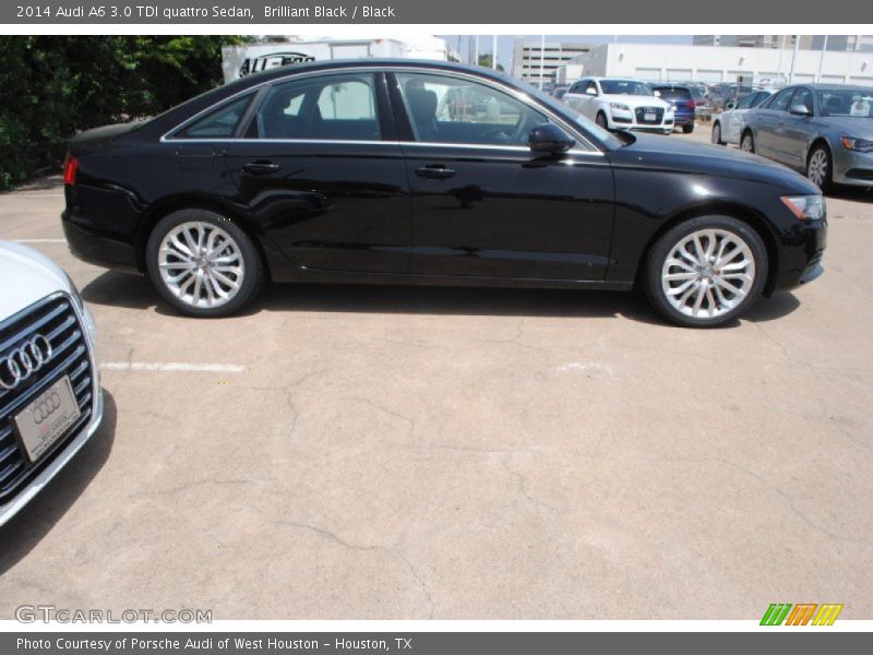 Brilliant Black / Black 2014 Audi A6 3.0 TDI quattro Sedan
