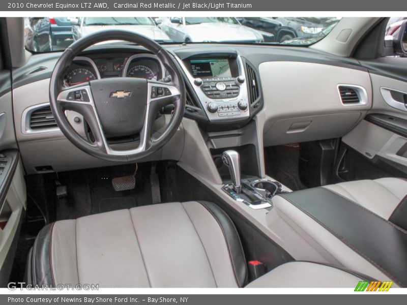 Cardinal Red Metallic / Jet Black/Light Titanium 2010 Chevrolet Equinox LTZ AWD