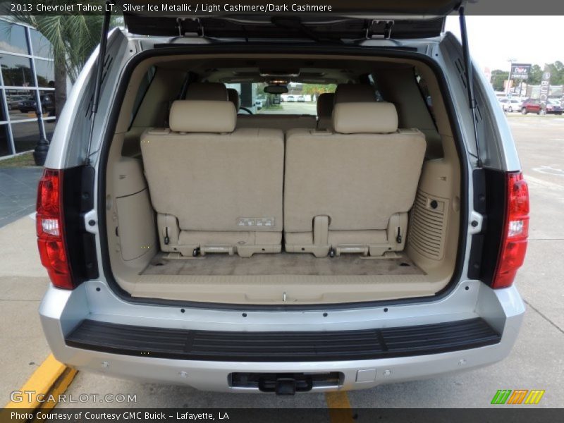 Silver Ice Metallic / Light Cashmere/Dark Cashmere 2013 Chevrolet Tahoe LT