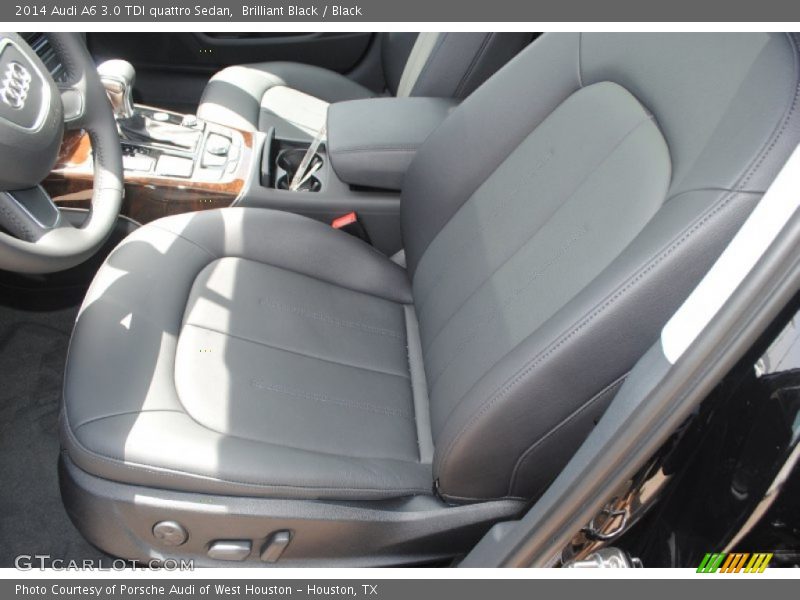 Brilliant Black / Black 2014 Audi A6 3.0 TDI quattro Sedan
