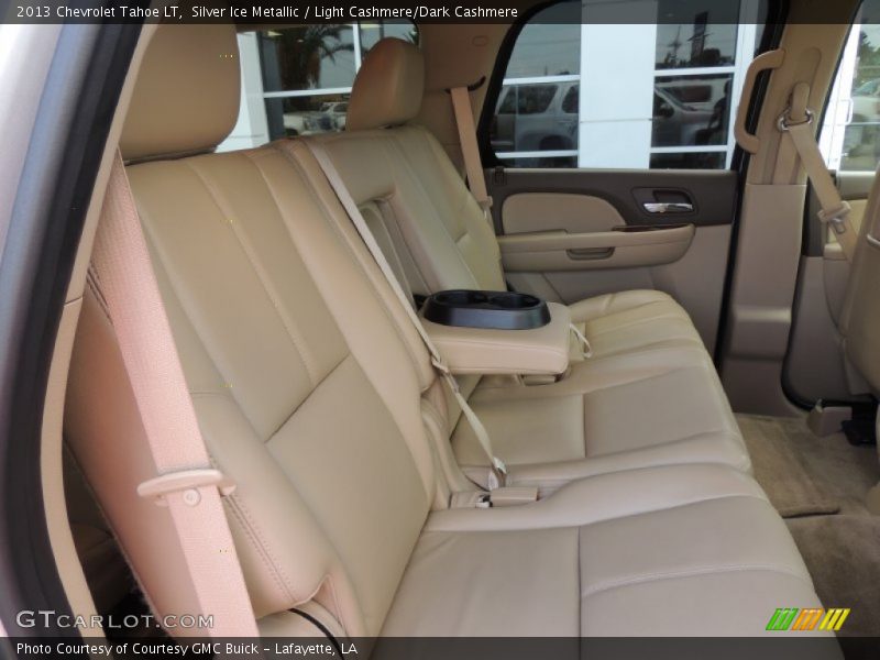 Silver Ice Metallic / Light Cashmere/Dark Cashmere 2013 Chevrolet Tahoe LT