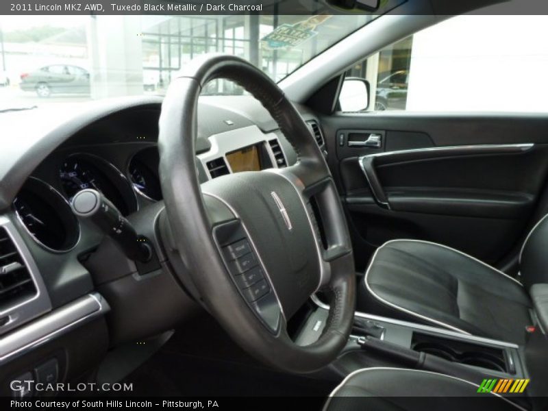 Tuxedo Black Metallic / Dark Charcoal 2011 Lincoln MKZ AWD