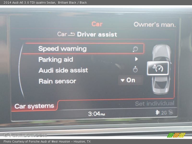 Brilliant Black / Black 2014 Audi A6 3.0 TDI quattro Sedan