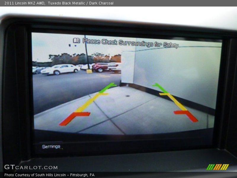 Tuxedo Black Metallic / Dark Charcoal 2011 Lincoln MKZ AWD