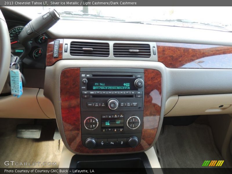 Silver Ice Metallic / Light Cashmere/Dark Cashmere 2013 Chevrolet Tahoe LT