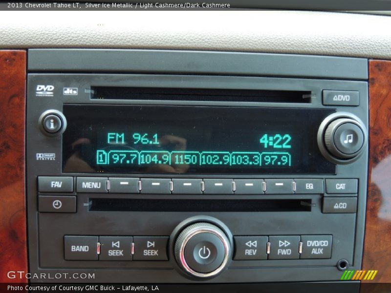 Silver Ice Metallic / Light Cashmere/Dark Cashmere 2013 Chevrolet Tahoe LT