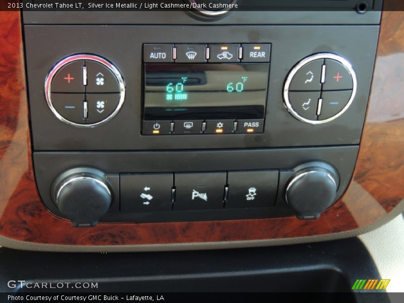 Silver Ice Metallic / Light Cashmere/Dark Cashmere 2013 Chevrolet Tahoe LT