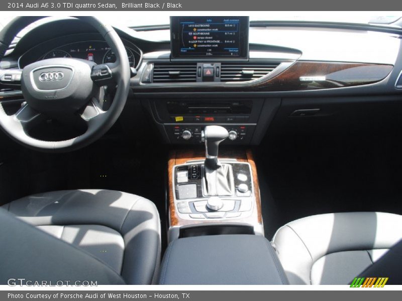 Brilliant Black / Black 2014 Audi A6 3.0 TDI quattro Sedan