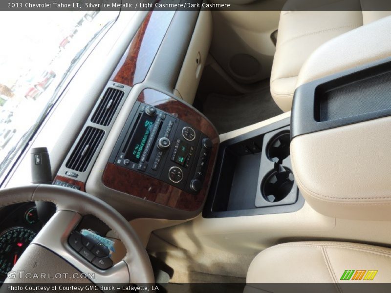 Silver Ice Metallic / Light Cashmere/Dark Cashmere 2013 Chevrolet Tahoe LT