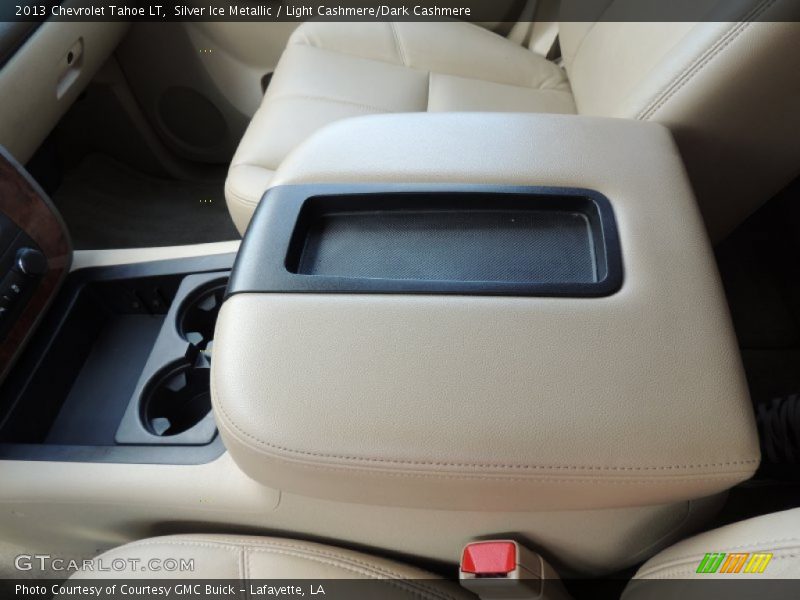Silver Ice Metallic / Light Cashmere/Dark Cashmere 2013 Chevrolet Tahoe LT