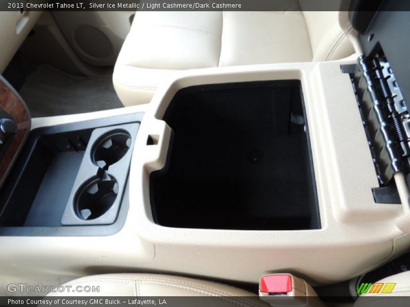 Silver Ice Metallic / Light Cashmere/Dark Cashmere 2013 Chevrolet Tahoe LT