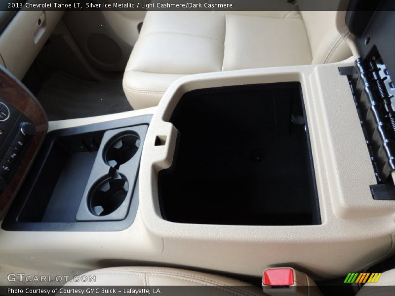 Silver Ice Metallic / Light Cashmere/Dark Cashmere 2013 Chevrolet Tahoe LT