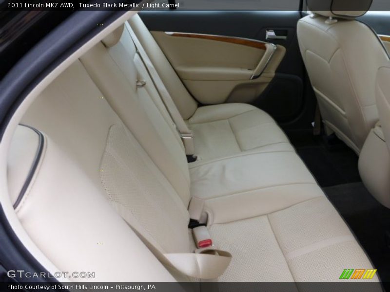 Tuxedo Black Metallic / Light Camel 2011 Lincoln MKZ AWD