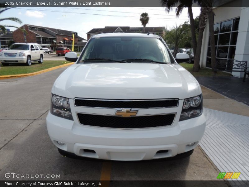 Summit White / Light Cashmere 2009 Chevrolet Tahoe LT