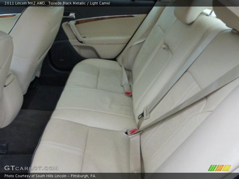 Tuxedo Black Metallic / Light Camel 2011 Lincoln MKZ AWD
