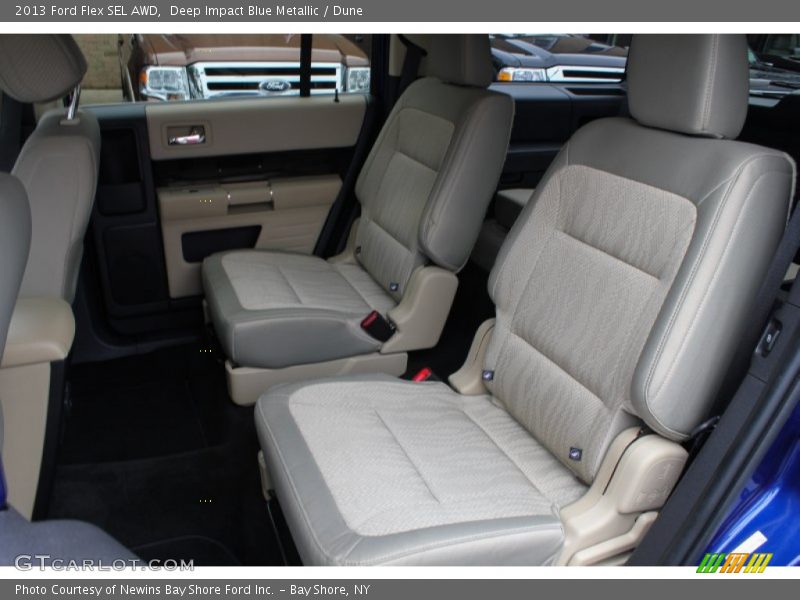 Deep Impact Blue Metallic / Dune 2013 Ford Flex SEL AWD