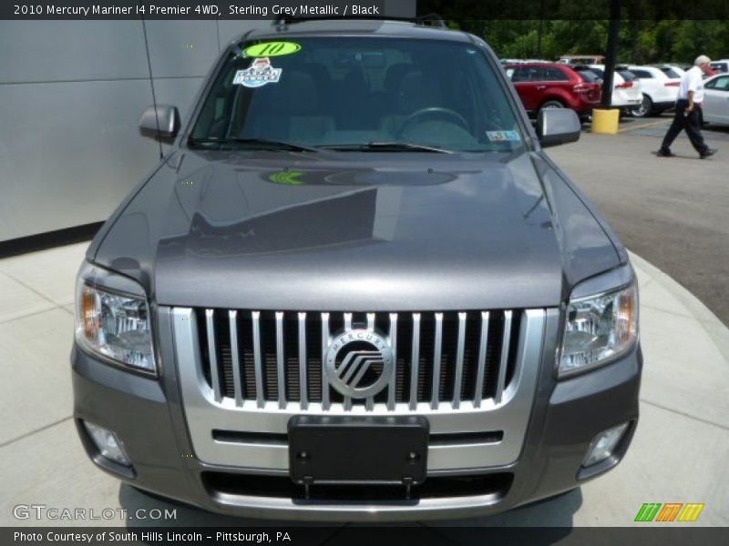 Sterling Grey Metallic / Black 2010 Mercury Mariner I4 Premier 4WD