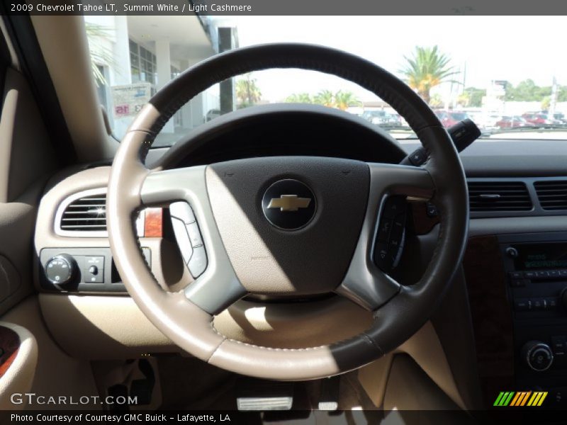 Summit White / Light Cashmere 2009 Chevrolet Tahoe LT