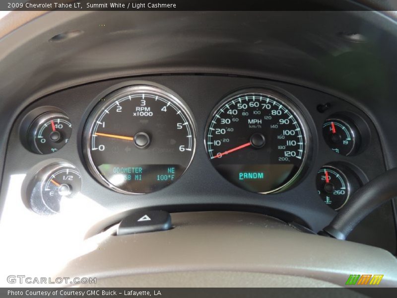 Summit White / Light Cashmere 2009 Chevrolet Tahoe LT