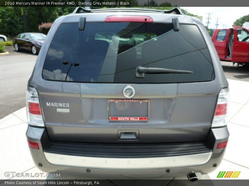 Sterling Grey Metallic / Black 2010 Mercury Mariner I4 Premier 4WD