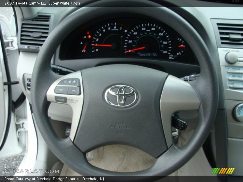 Super White / Ash 2007 Toyota Camry LE