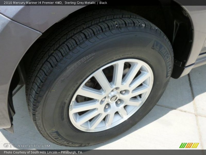 Sterling Grey Metallic / Black 2010 Mercury Mariner I4 Premier 4WD