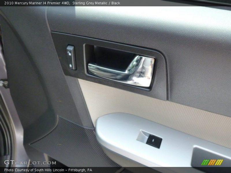 Sterling Grey Metallic / Black 2010 Mercury Mariner I4 Premier 4WD