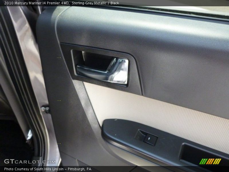 Sterling Grey Metallic / Black 2010 Mercury Mariner I4 Premier 4WD