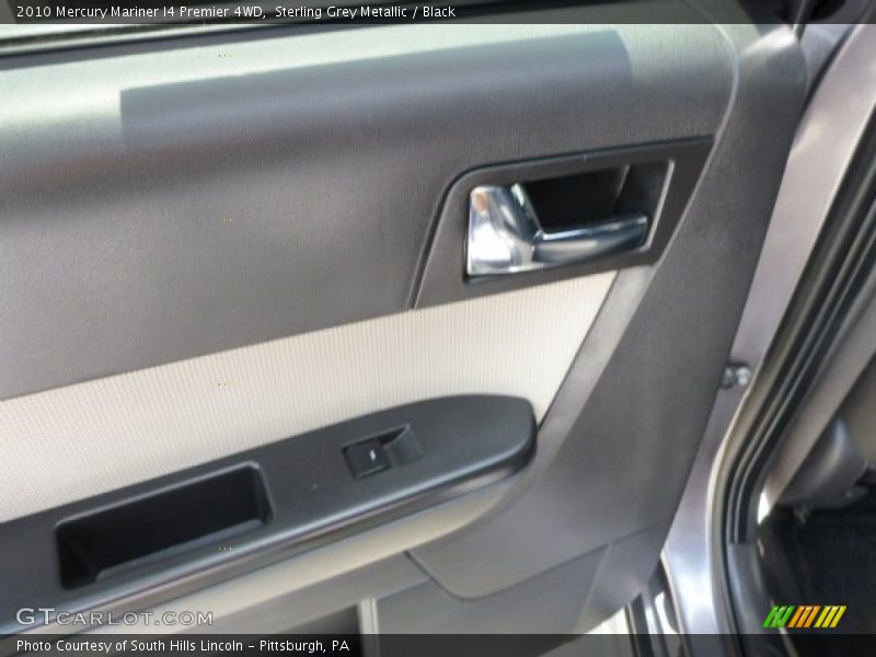 Sterling Grey Metallic / Black 2010 Mercury Mariner I4 Premier 4WD
