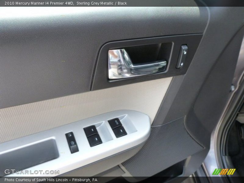 Sterling Grey Metallic / Black 2010 Mercury Mariner I4 Premier 4WD