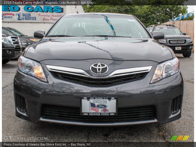 Magnetic Gray Metallic / Ash Gray 2010 Toyota Camry Hybrid