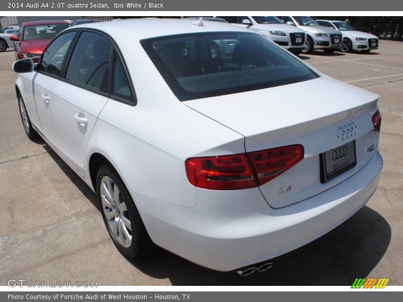 Ibis White / Black 2014 Audi A4 2.0T quattro Sedan