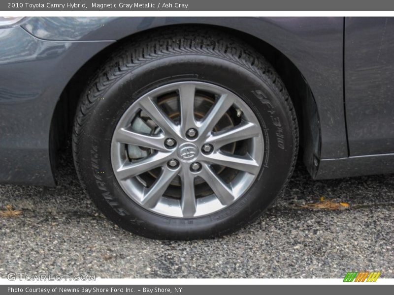 Magnetic Gray Metallic / Ash Gray 2010 Toyota Camry Hybrid