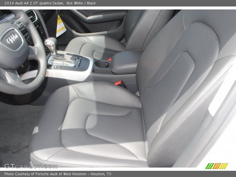 Ibis White / Black 2014 Audi A4 2.0T quattro Sedan