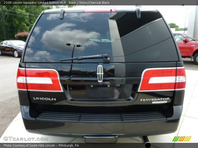 Black / Stone/Charcoal Black 2008 Lincoln Navigator Limited Edition 4x4