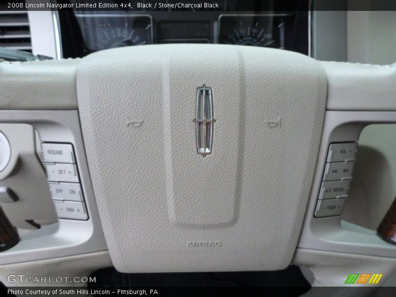 Black / Stone/Charcoal Black 2008 Lincoln Navigator Limited Edition 4x4