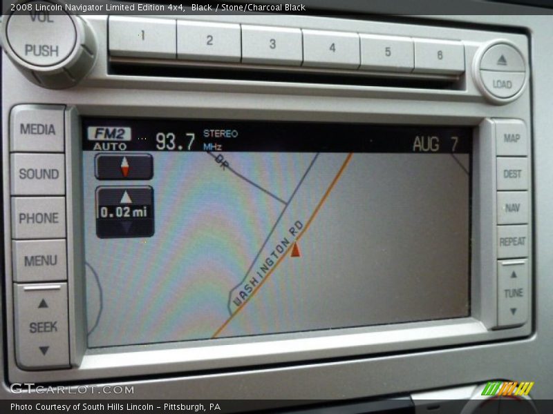 Navigation of 2008 Navigator Limited Edition 4x4