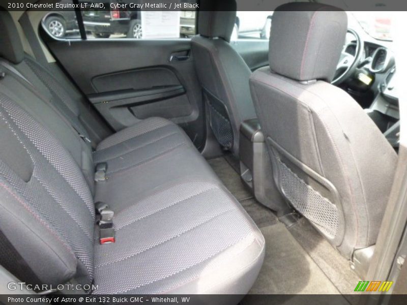 Cyber Gray Metallic / Jet Black 2010 Chevrolet Equinox LT AWD
