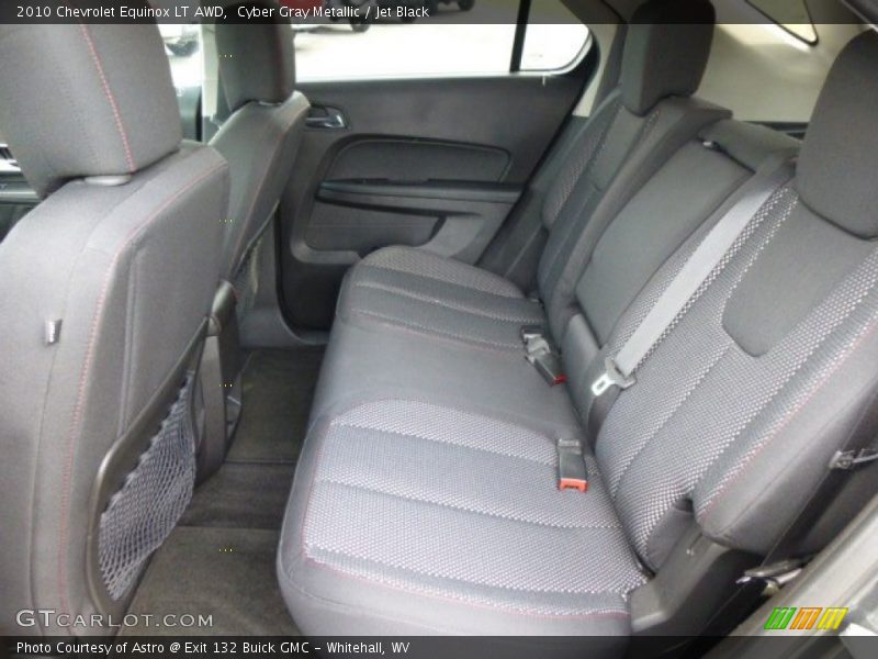 Cyber Gray Metallic / Jet Black 2010 Chevrolet Equinox LT AWD