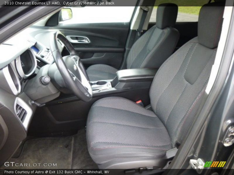 Front Seat of 2010 Equinox LT AWD