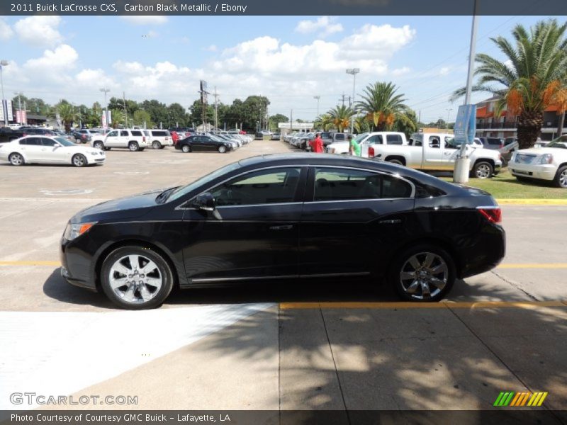 Carbon Black Metallic / Ebony 2011 Buick LaCrosse CXS