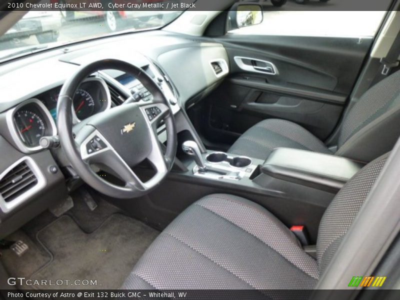 Jet Black Interior - 2010 Equinox LT AWD 